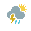 Saturday 5/31 Weather forecast for Natick, Warwick, Rhode Island, Thunderstorm with rain